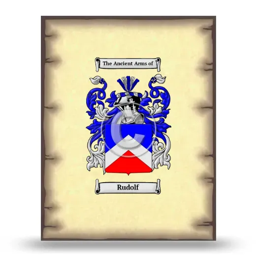 Rudolf Coat of Arms Print