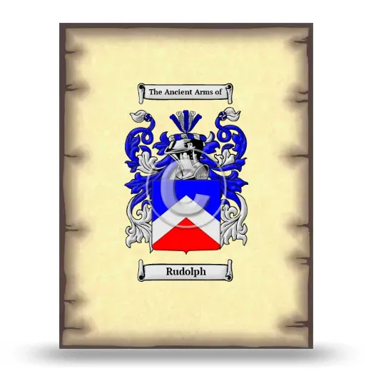 Rudolph Coat of Arms Print