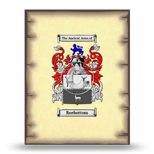 Ruebottom Coat of Arms Print