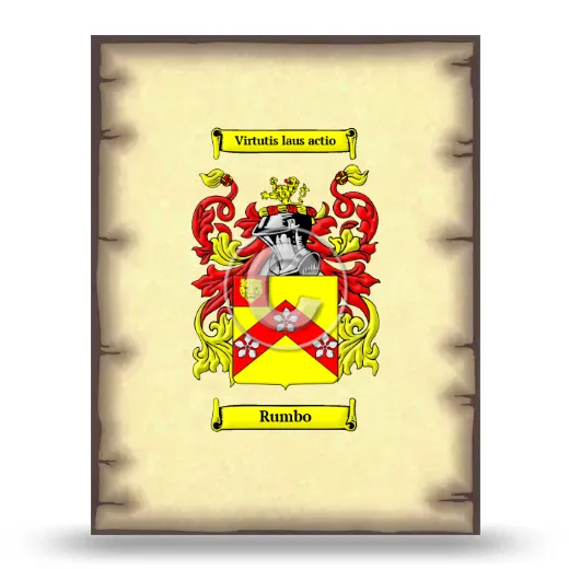Rumbo Coat of Arms Print