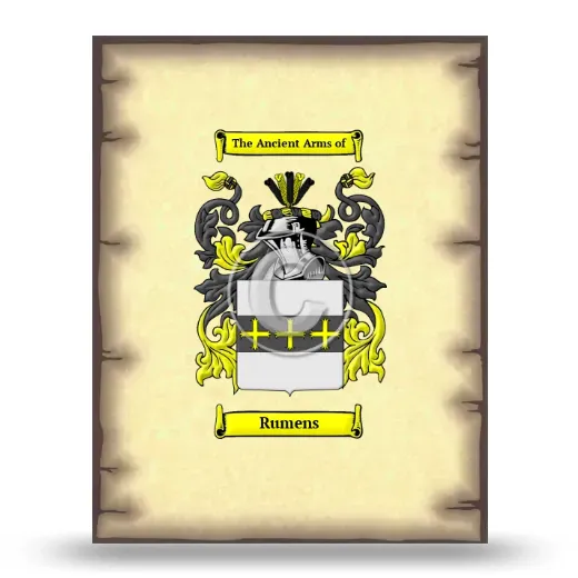 Rumens Coat of Arms Print