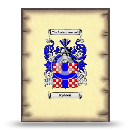 Rydeen Coat of Arms Print