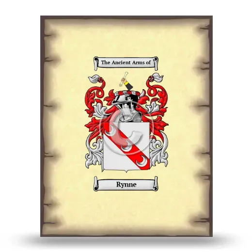 Rynne Coat of Arms Print