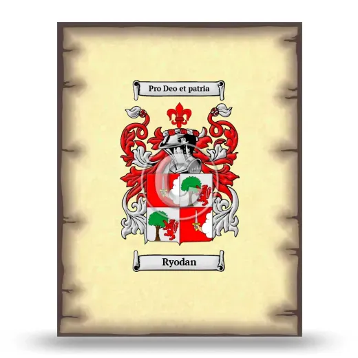Ryodan Coat of Arms Print