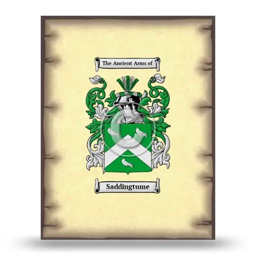 Saddingtume Coat of Arms Print