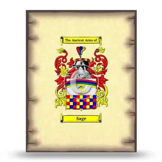 Sage Coat of Arms Print