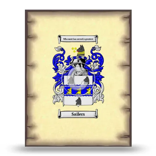 Sailers Coat of Arms Print