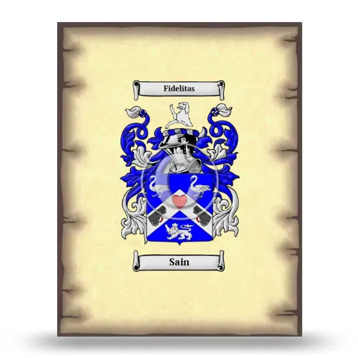 Sain Coat of Arms Print