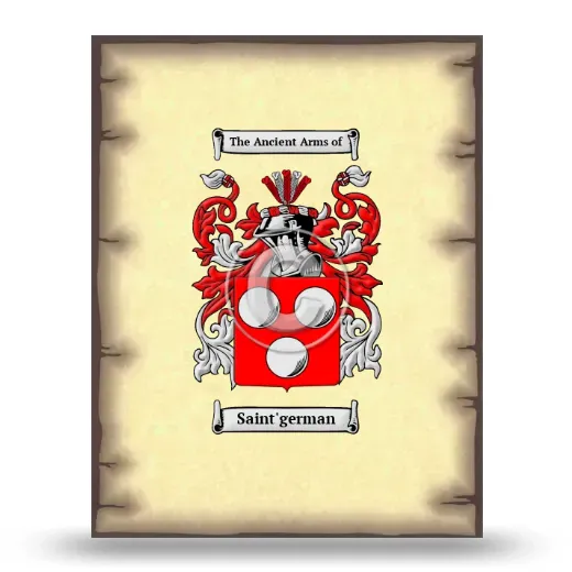 Saint'german Coat of Arms Print