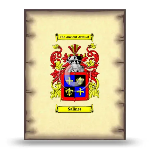 Salines Coat of Arms Print
