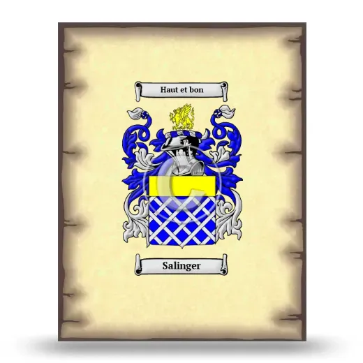 Salinger Coat of Arms Print