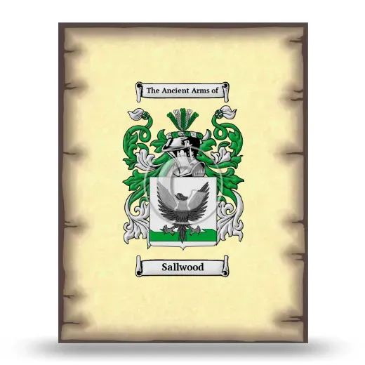 Sallwood Coat of Arms Print