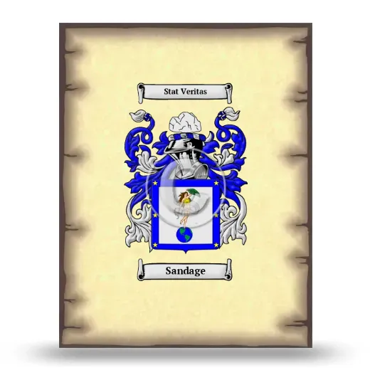 Sandage Coat of Arms Print