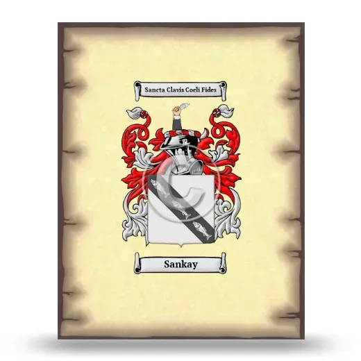 Sankay Coat of Arms Print