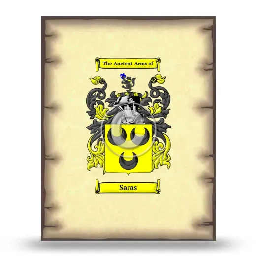 Saras Coat of Arms Print