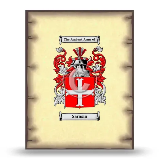 Sarasin Coat of Arms Print