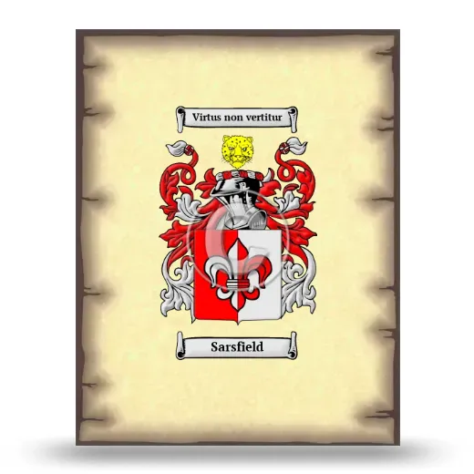 Sarsfield Coat of Arms Print