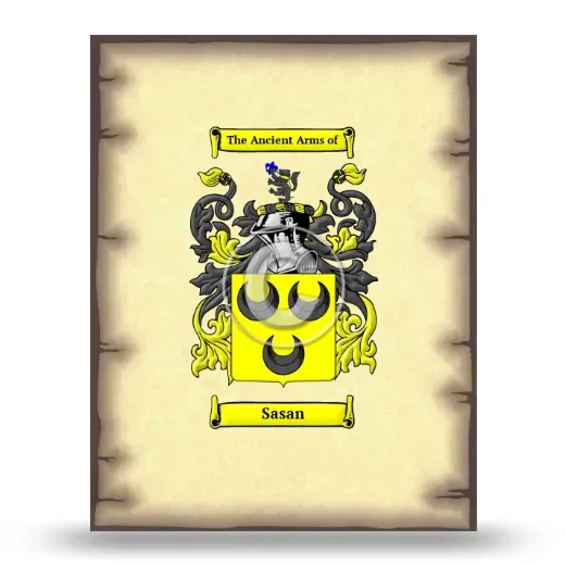 Sasan Coat of Arms Print