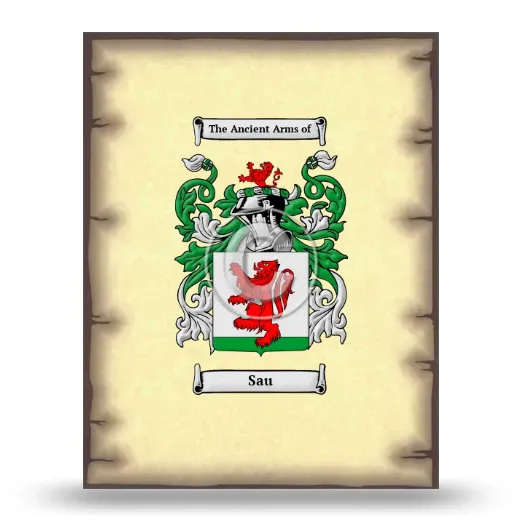 Sau Coat of Arms Print