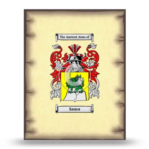 Saura Coat of Arms Print