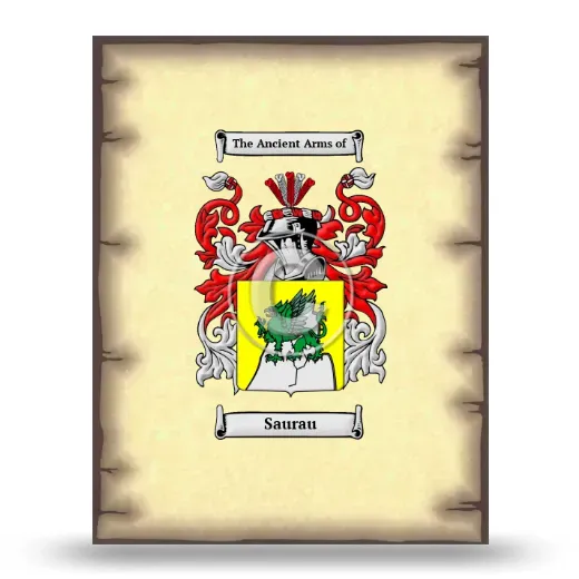 Saurau Coat of Arms Print