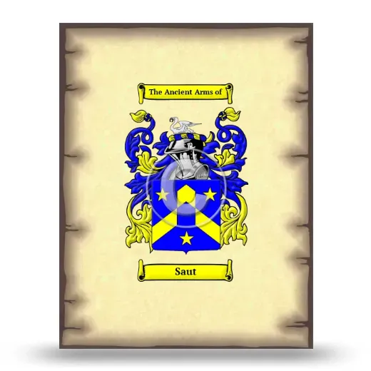 Saut Coat of Arms Print