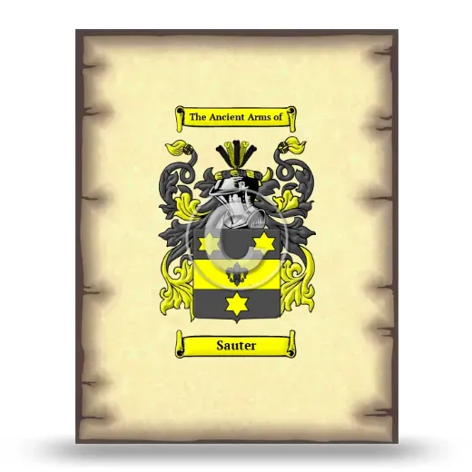 Sauter Coat of Arms Print