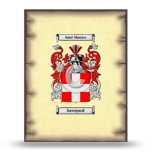 Savoyard Coat of Arms Print