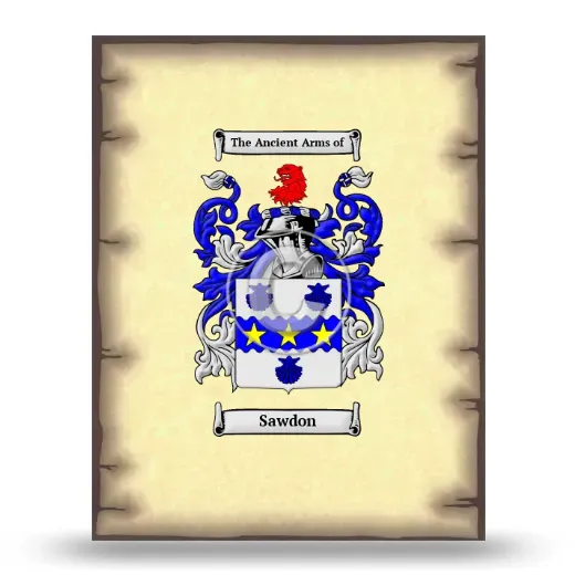 Sawdon Coat of Arms Print