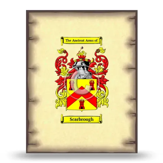 Scarbrough Coat of Arms Print