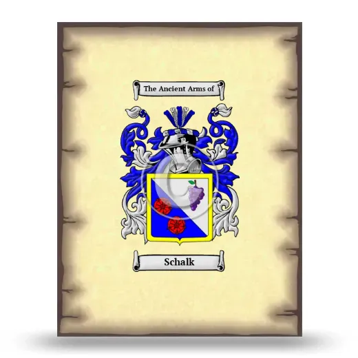 Schalk Coat of Arms Print