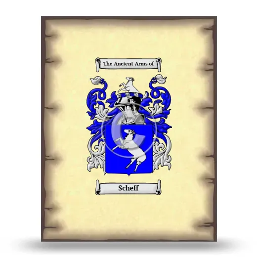 Scheff Coat of Arms Print