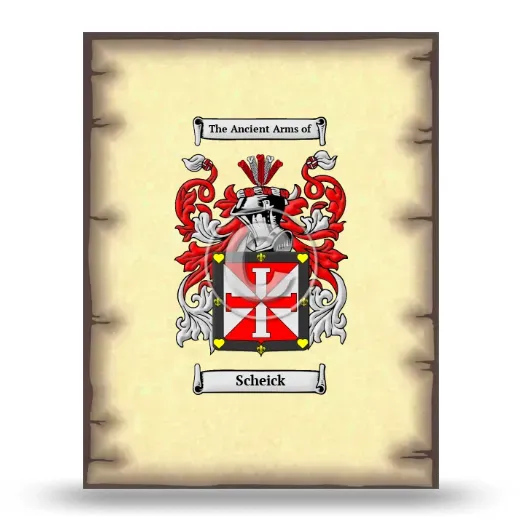 Scheick Coat of Arms Print