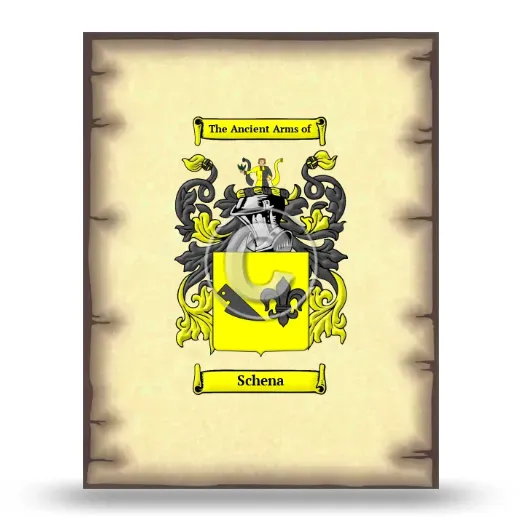 Schena Coat of Arms Print