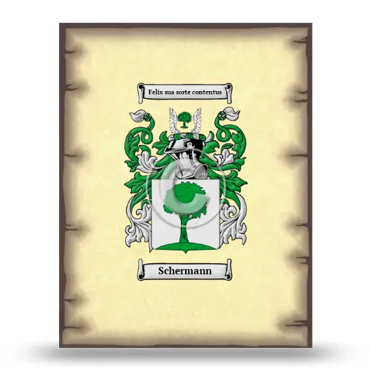 Schermann Coat of Arms Print