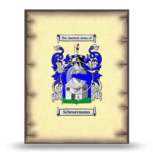 Scheuermann Coat of Arms Print