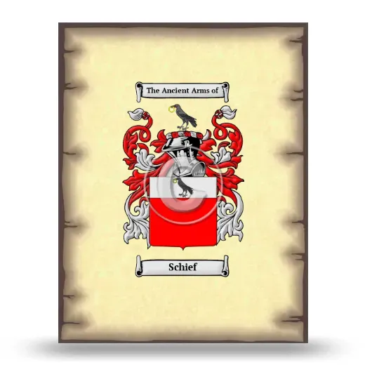 Schief Coat of Arms Print