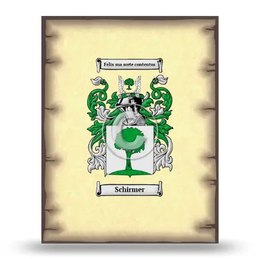 Schirmer Coat of Arms Print