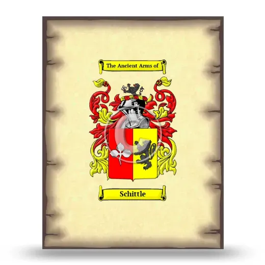 Schittle Coat of Arms Print