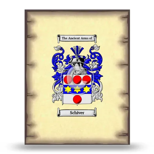Schiver Coat of Arms Print