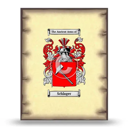 Schlager Coat of Arms Print