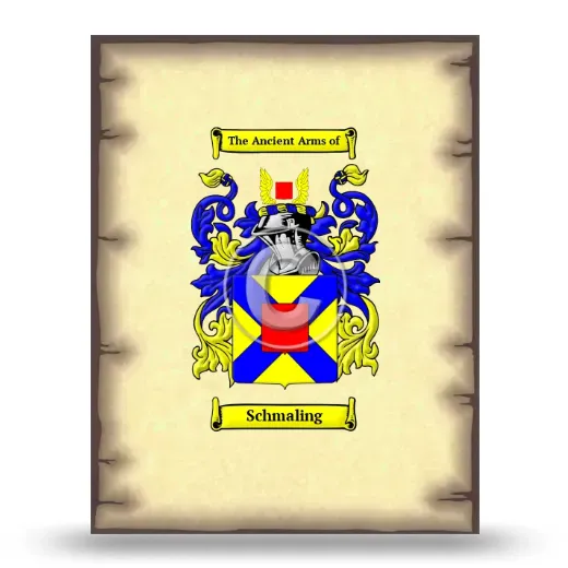 Schmaling Coat of Arms Print