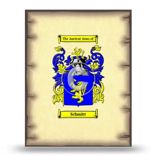 Schmitt Coat of Arms Print