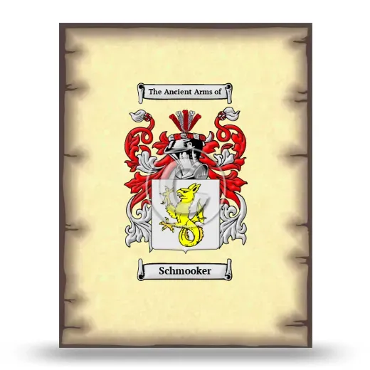 Schmooker Coat of Arms Print