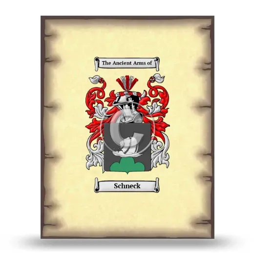 Schneck Coat of Arms Print