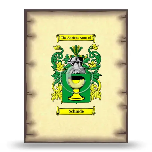 Schnide Coat of Arms Print
