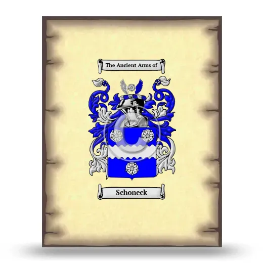 Schoneck Coat of Arms Print