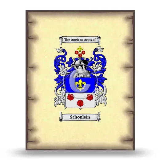 Schonlein Coat of Arms Print