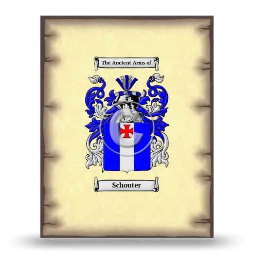 Schouter Coat of Arms Print