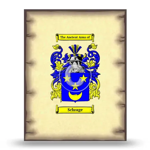 Schrage Coat of Arms Print